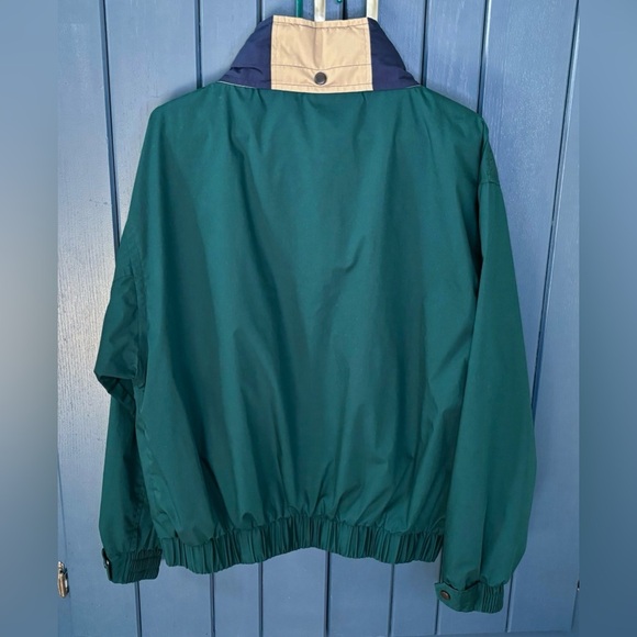 Vintage Mens Rockport Forest Green Full Zip Jacket Size Medium Gorpcore Workwear - Picture 4 of 4